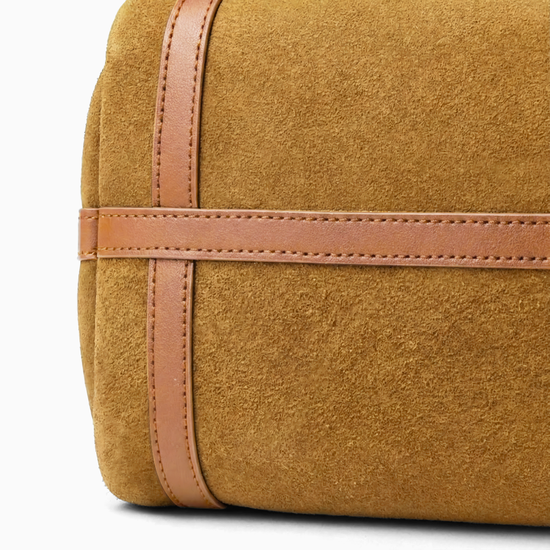 Voyageur Suede Shoulder Bag