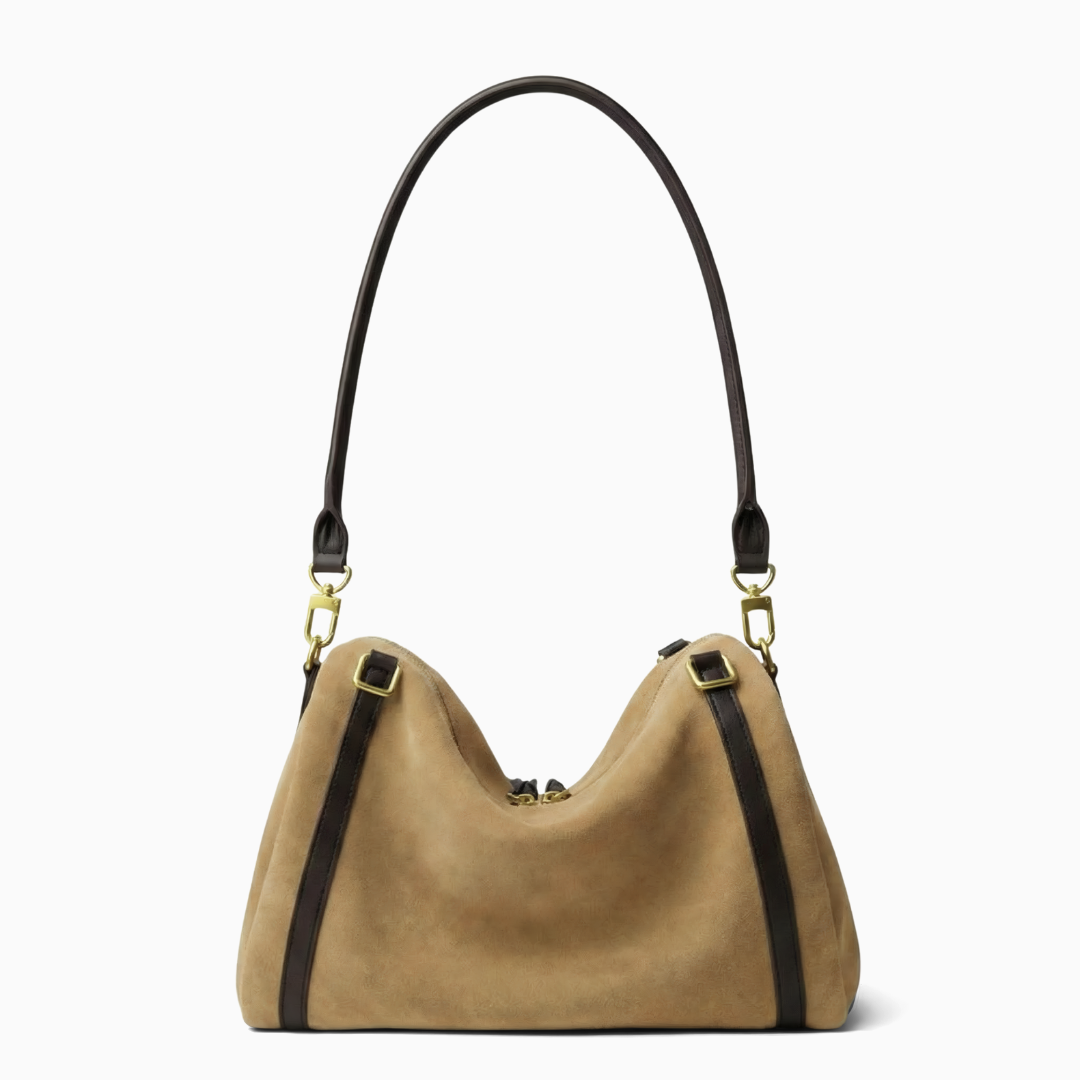 Voyageur Suede Shoulder Bag
