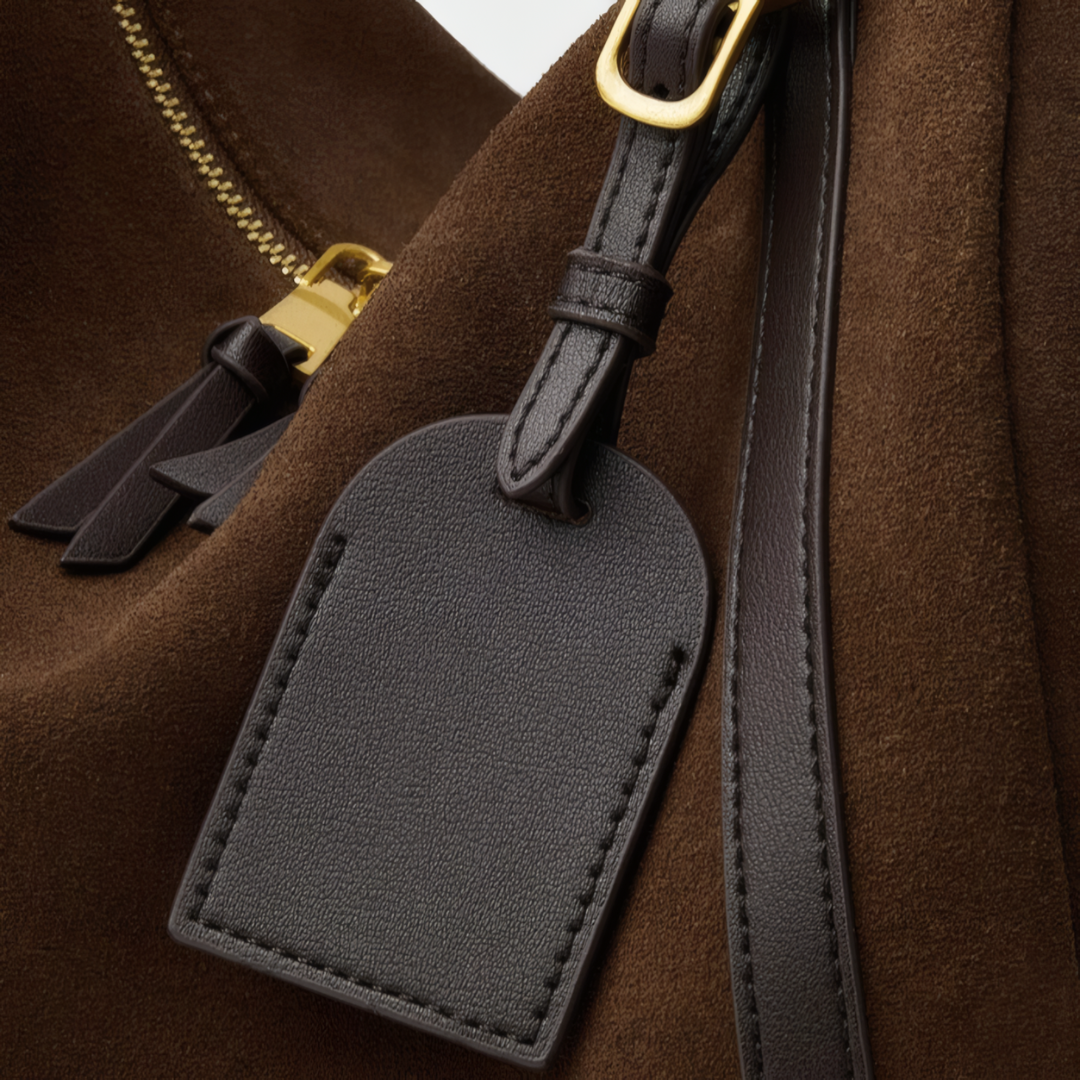 Voyageur Suede Shoulder Bag