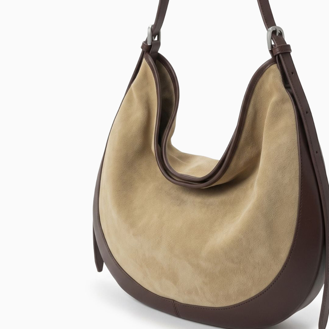 Halcyra Crescent Shoulder Bag