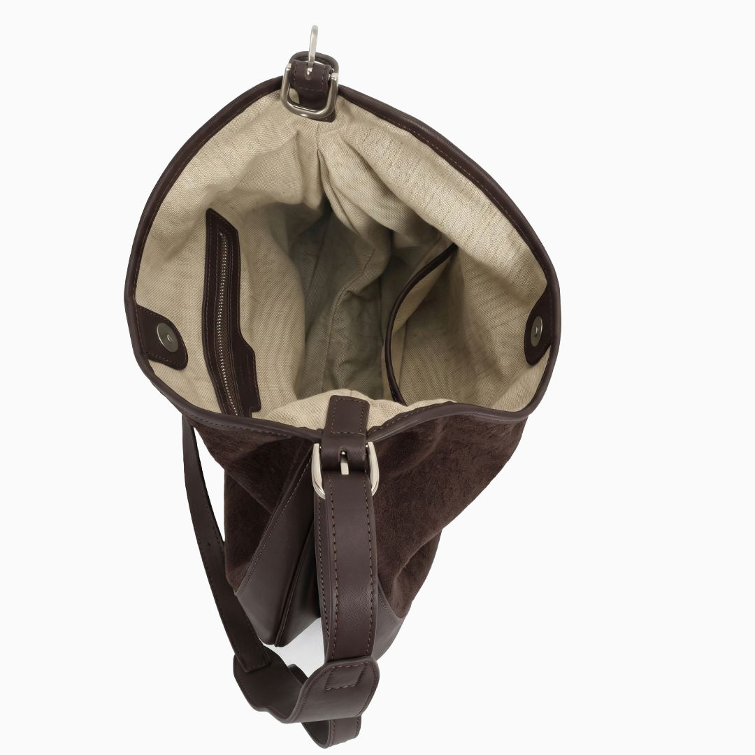 Halcyra Crescent Shoulder Bag