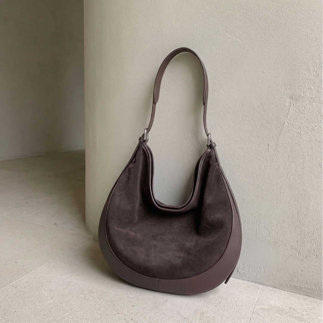 Halcyra Crescent Shoulder Bag