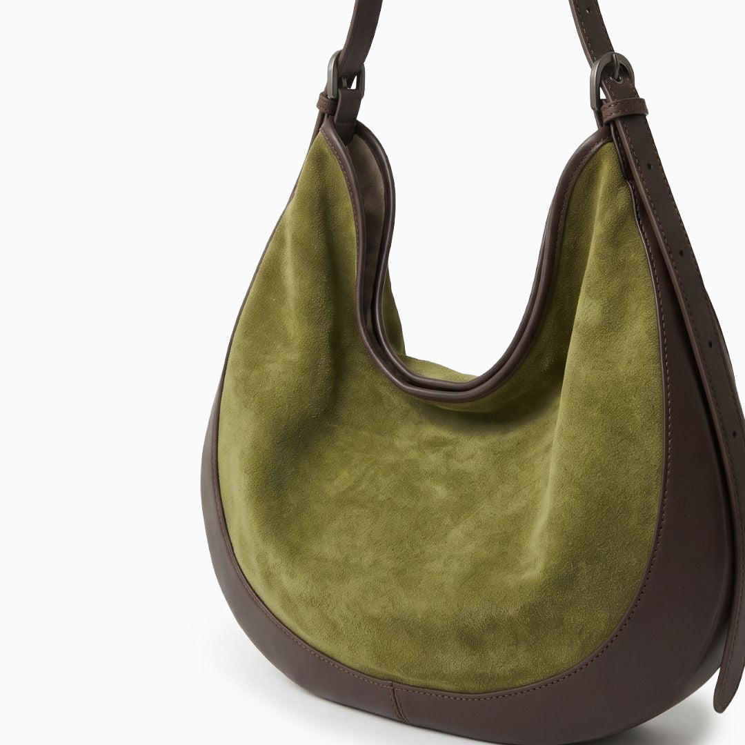 Halcyra Crescent Shoulder Bag