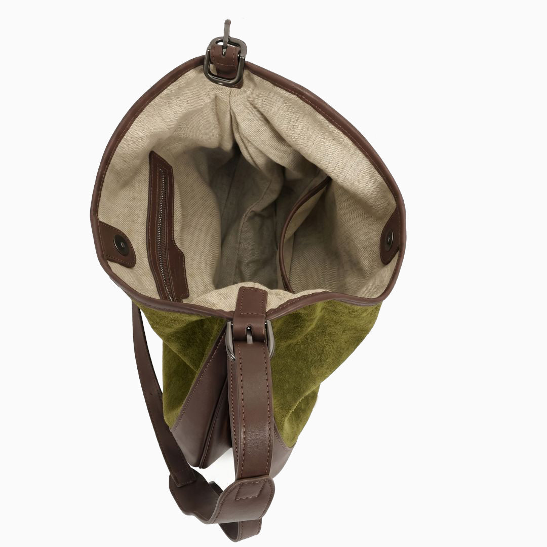 Halcyra Crescent Shoulder Bag