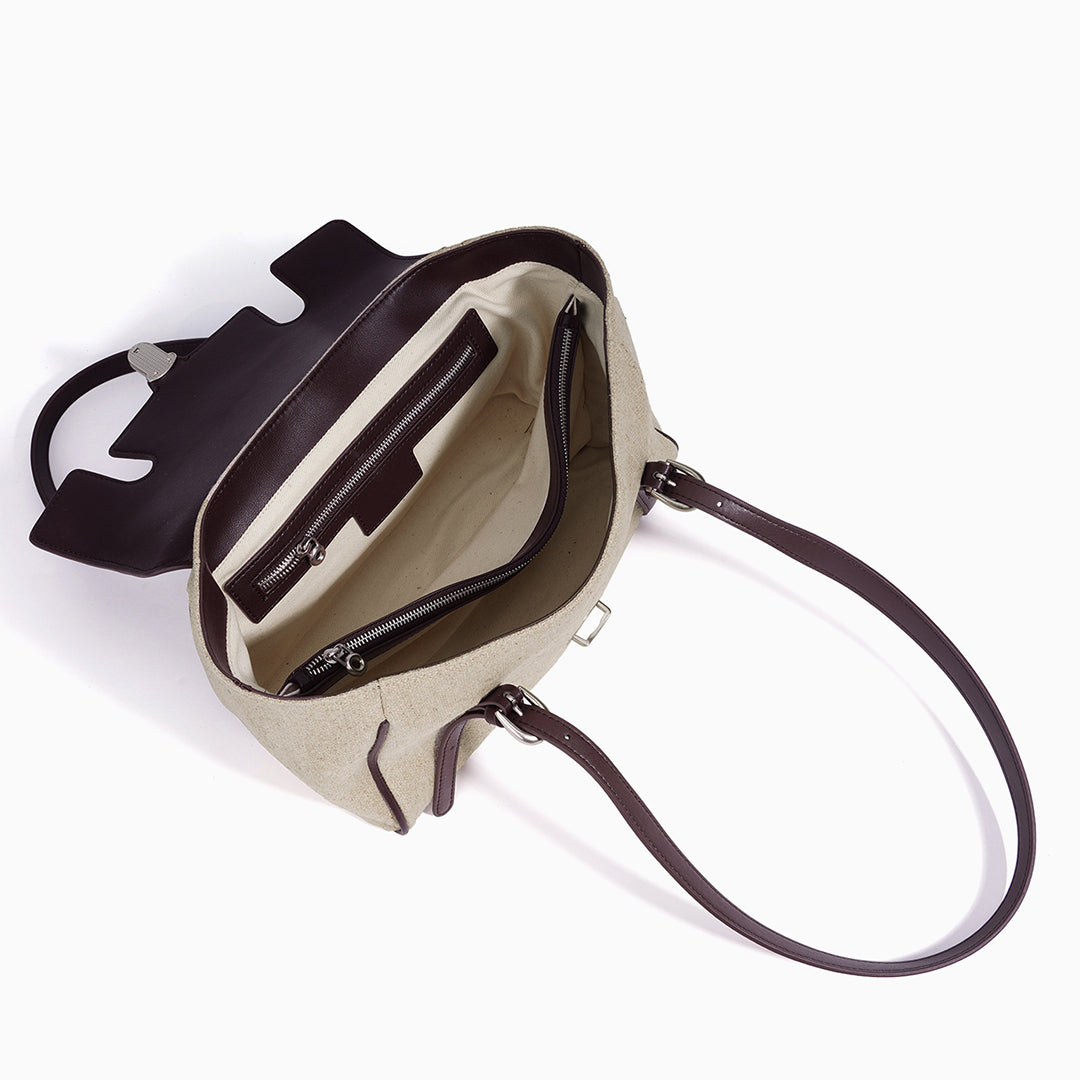 Marisette Two-Tone Shoulder Bag