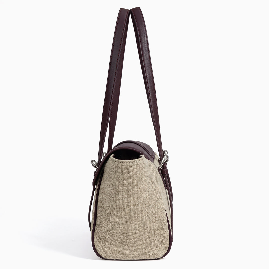 Marisette Two-Tone Shoulder Bag