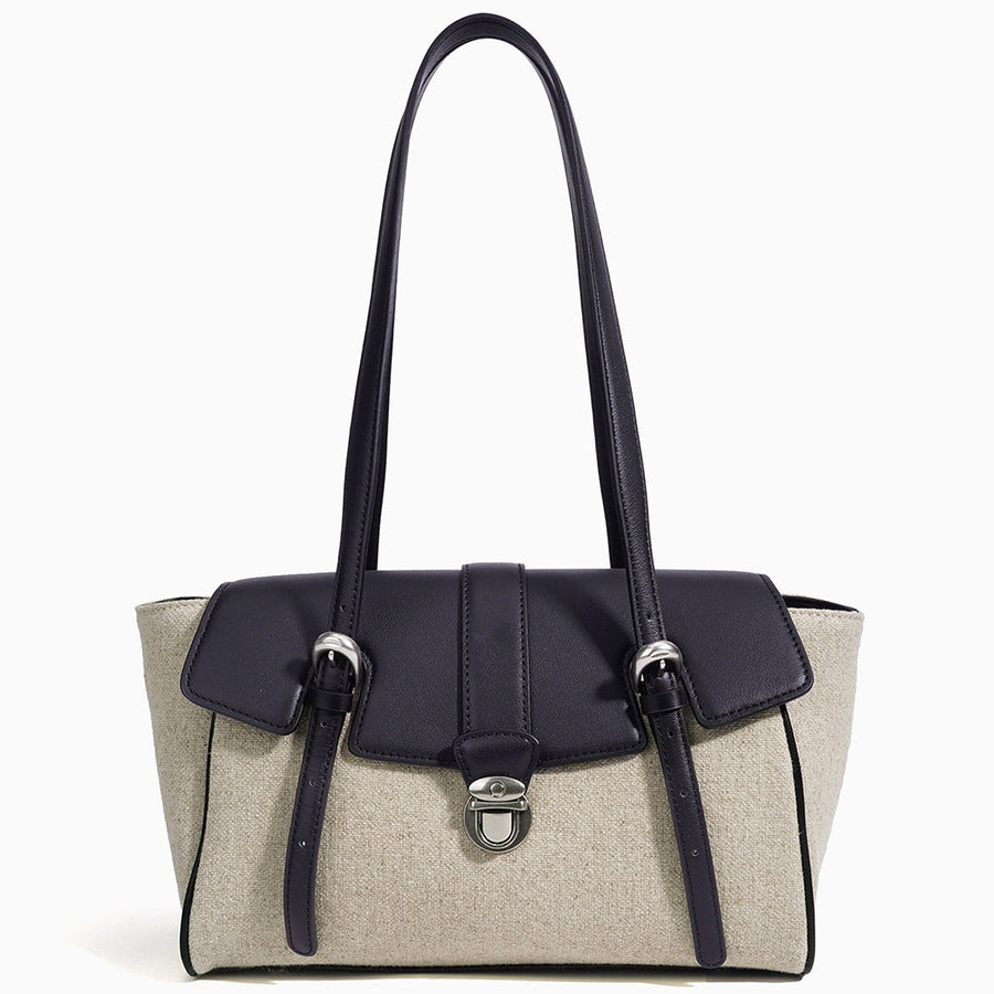 Marisette Two-Tone Shoulder Bag