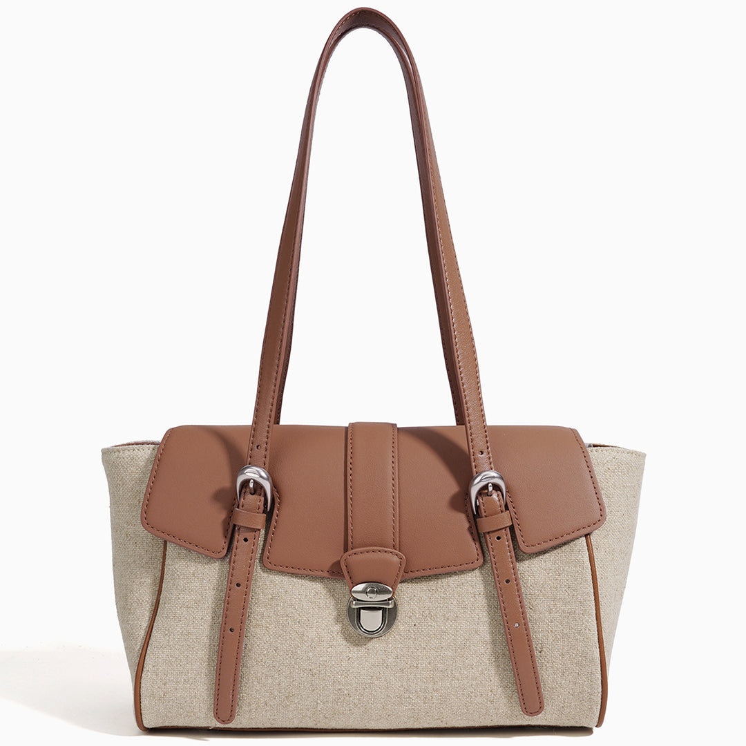 Marisette Two-Tone Shoulder Bag