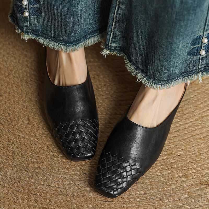 Mila™ Genuine Leather Mules