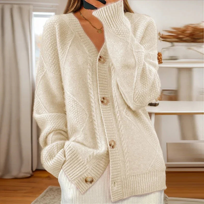 Piper - Button-Down Knit Cardigan