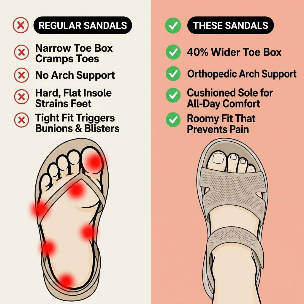 Azura™ Comfort Arch Support Walking Sandals