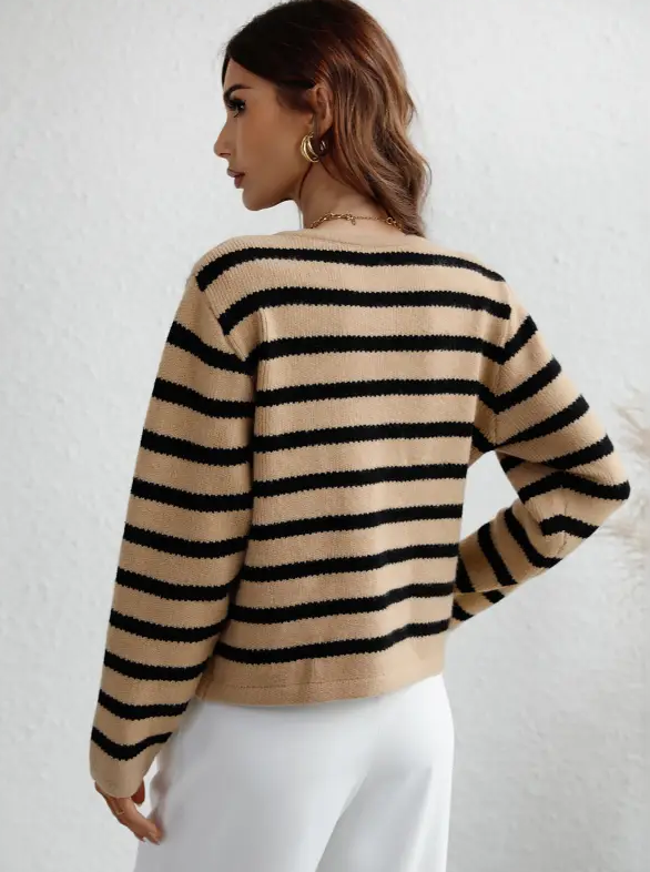Mabel - Knitted Winter Cardigan