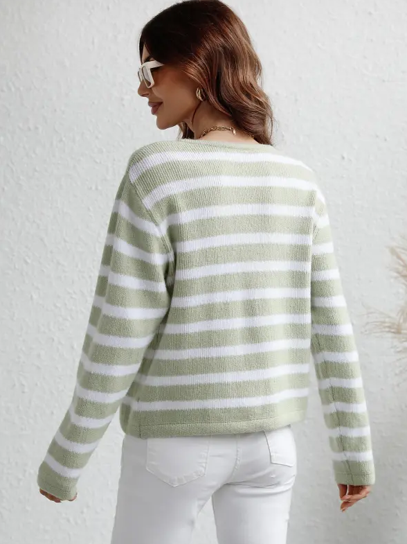 Mabel - Knitted Winter Cardigan