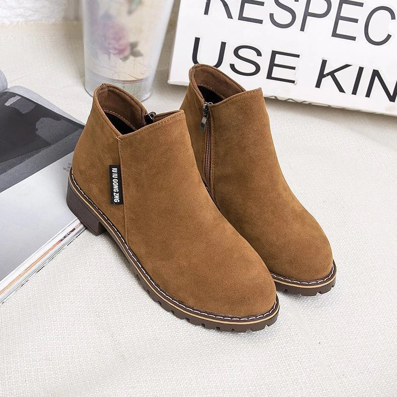 Mary™ Thick Sole Ankle Boots