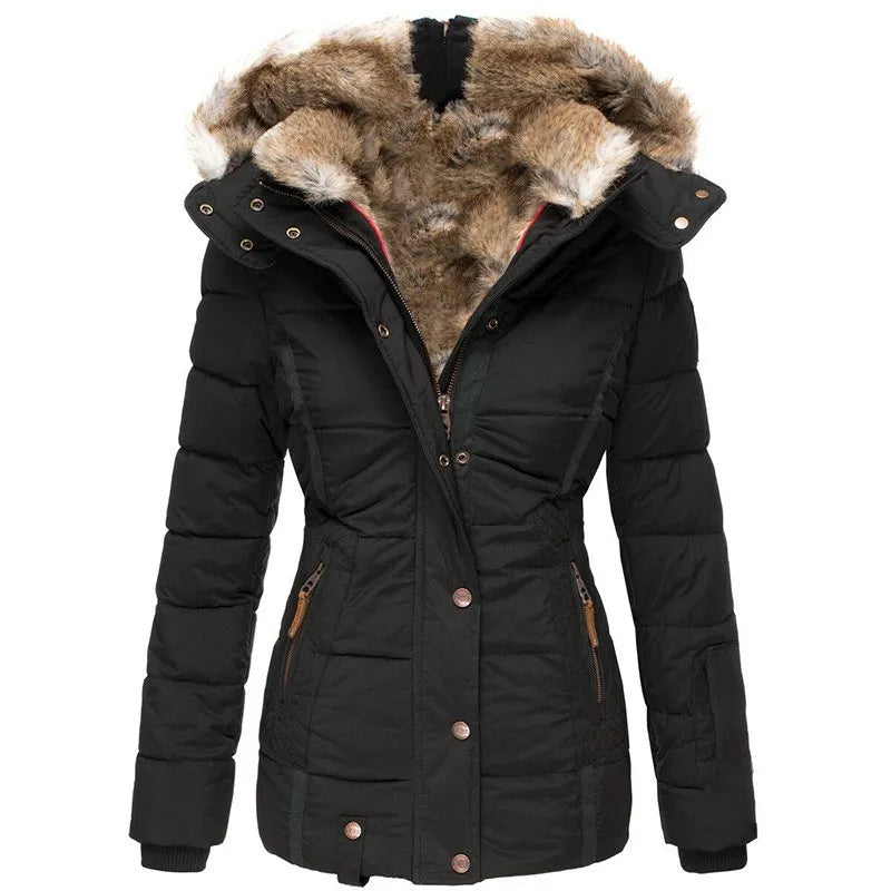 Suzie™ Warm Fur-Lined Winter Coat