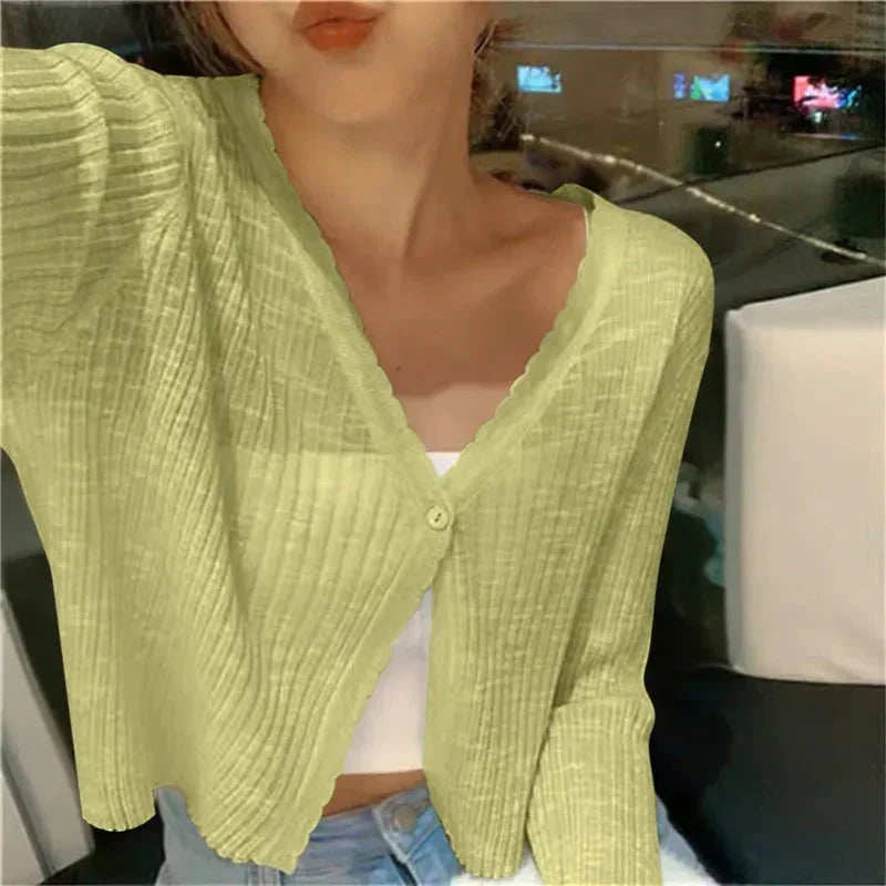 Hannah - Lightweight Summer Knit Cardigan